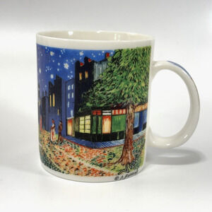 Starbucks Coffee Mug Vincent Van Gogh The Café Terrace D. Burrows by Chaleur